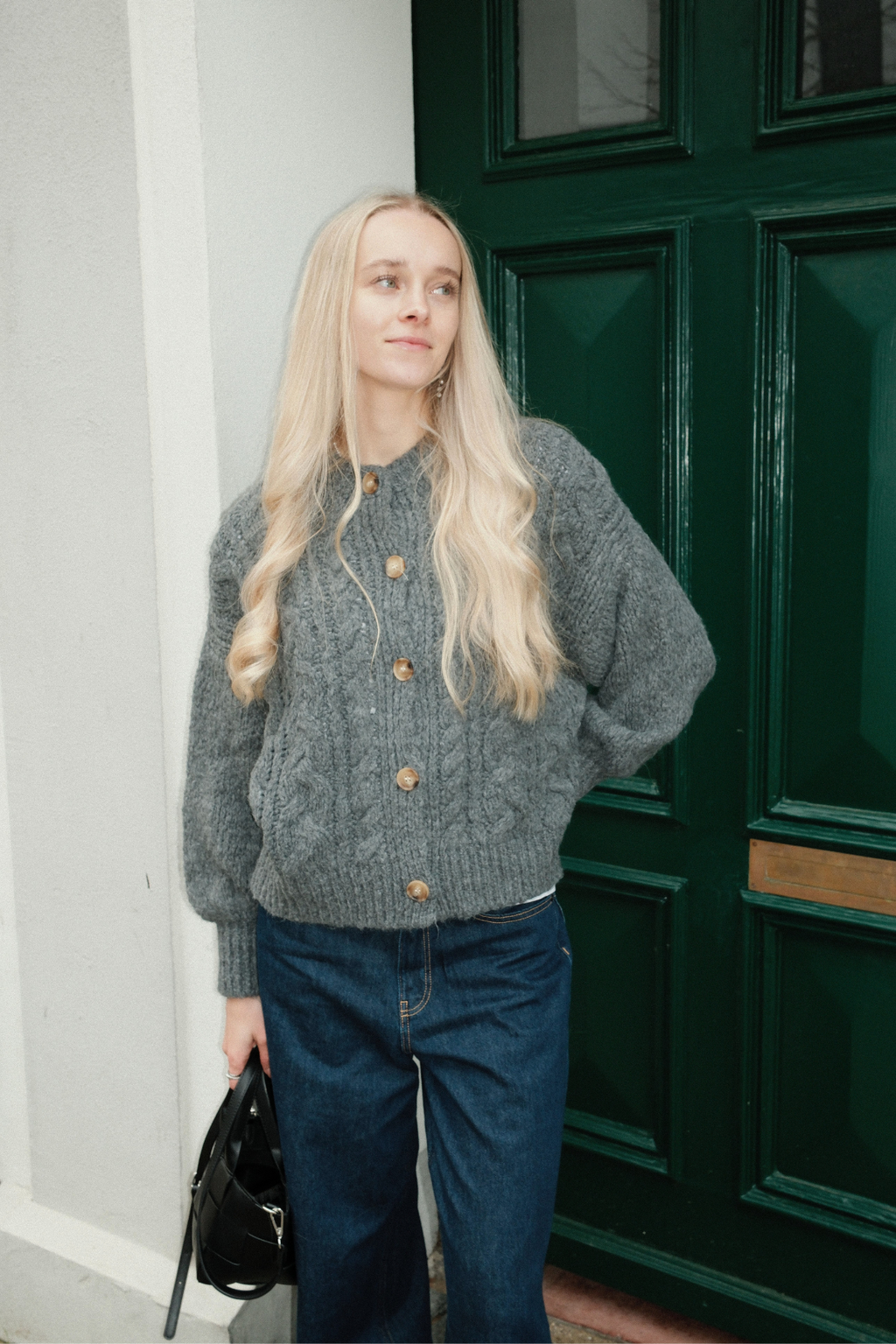 Botton Knit - Gray