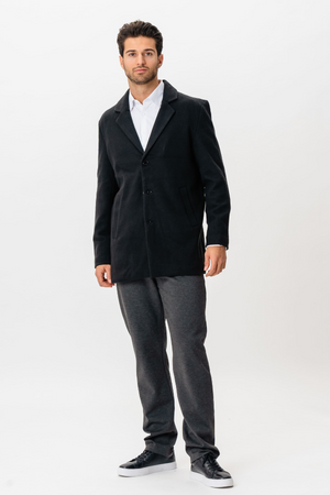 Abrigo Clásico - Negro