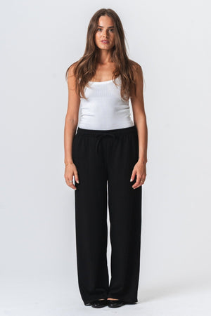 Leah Loose Pants - Black