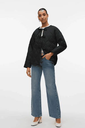 Sabine LS Chaqueta acolchada - Negro