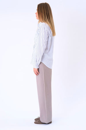 Camisa Thalia Rayas - Blanco