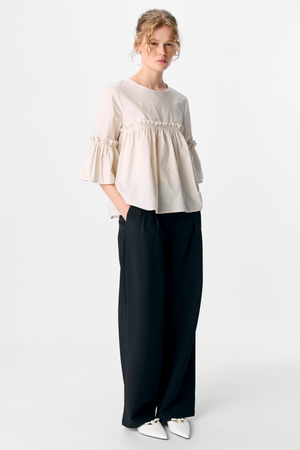 Hope Neck Top - arena blanca