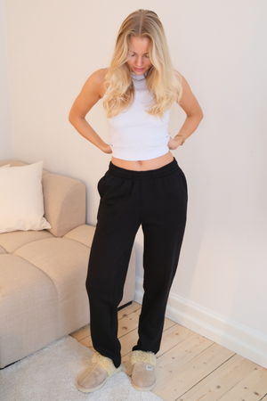 Pantalones deportivos esenciales - Negro