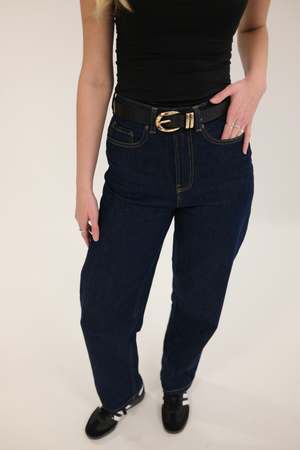 Cinturón de hiedra - negro