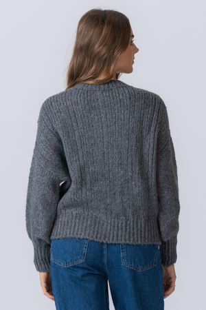 Botton Knit - Gray