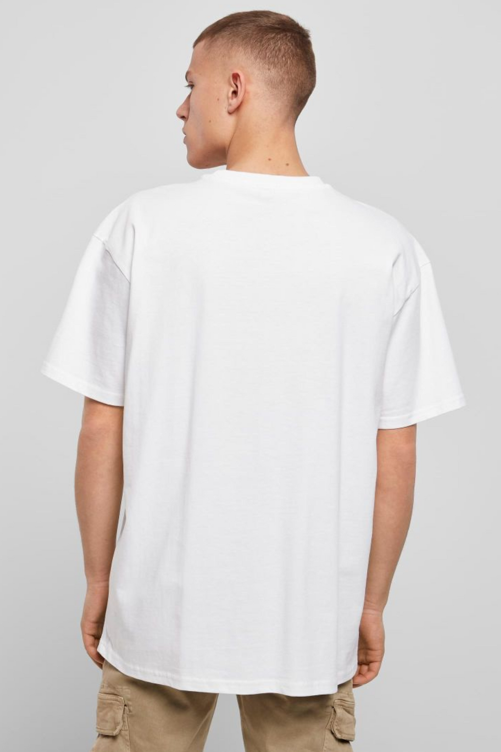 Pesado Oversized Camiseta - White