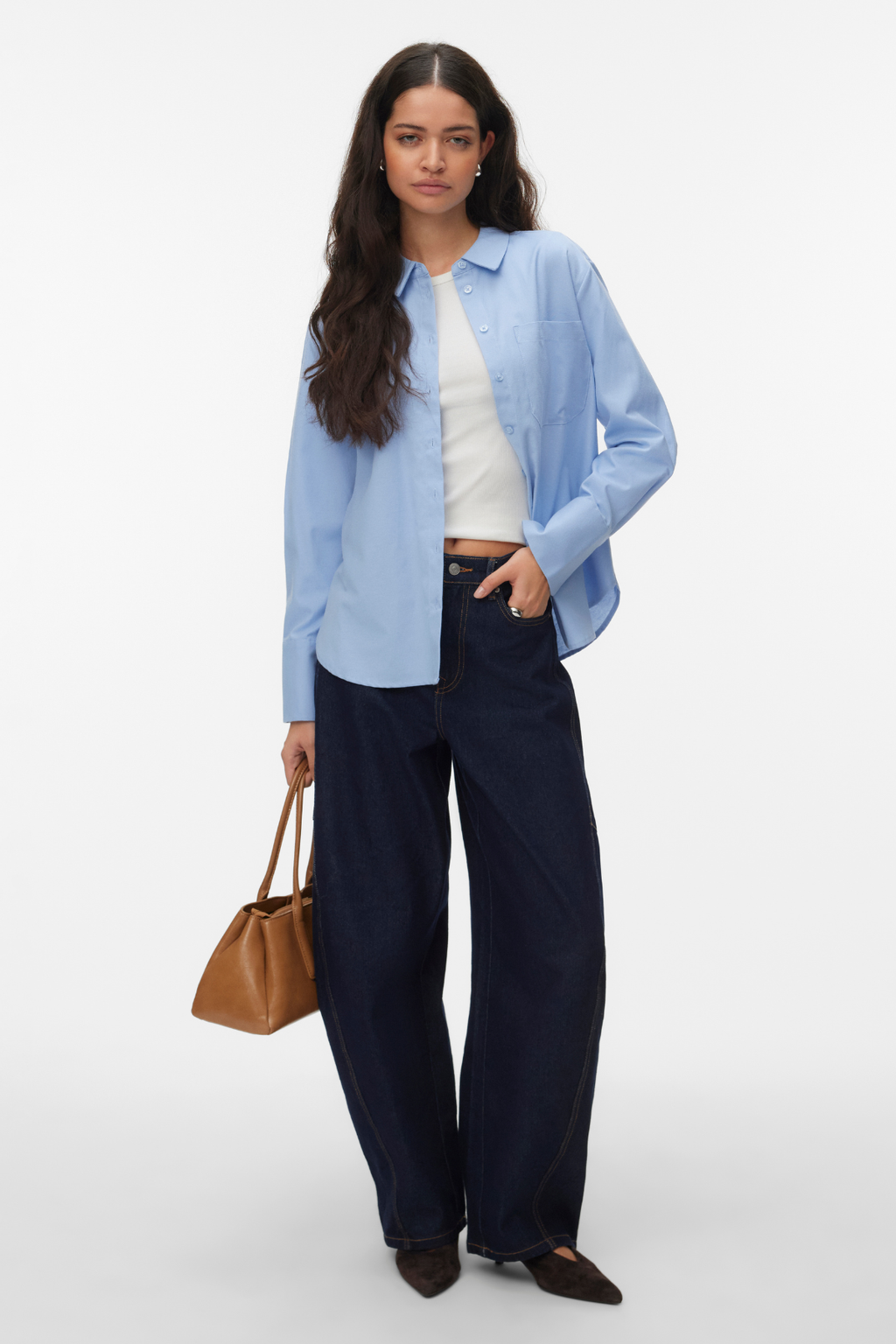 Inge Shirt - Brunnera Blue