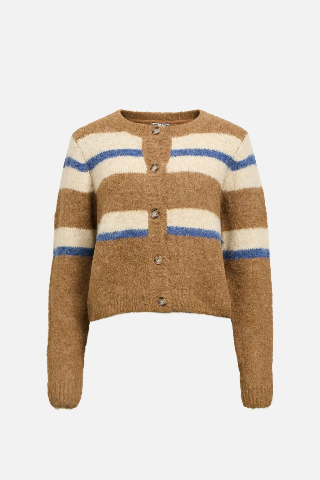 Cárdigan de punto de Galia - Tanin Melange