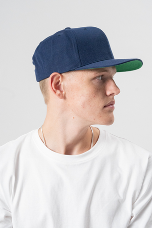Classic Snapback - Azul marino