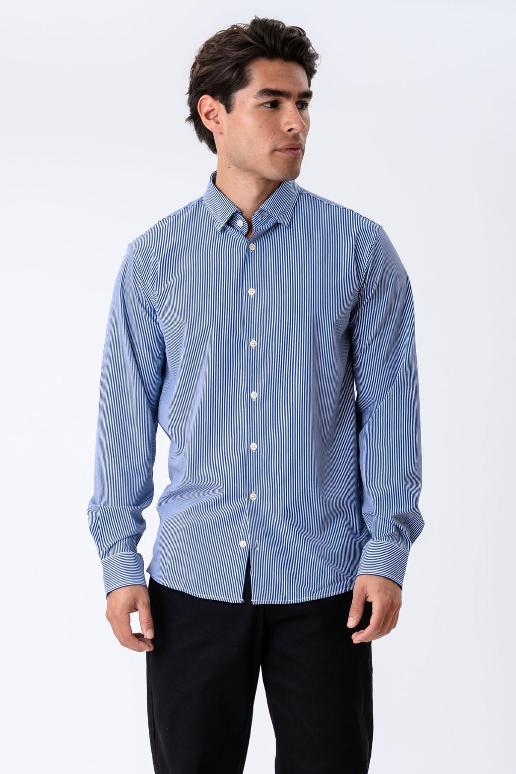 The Original Premium Performance Shirt - White/Navy