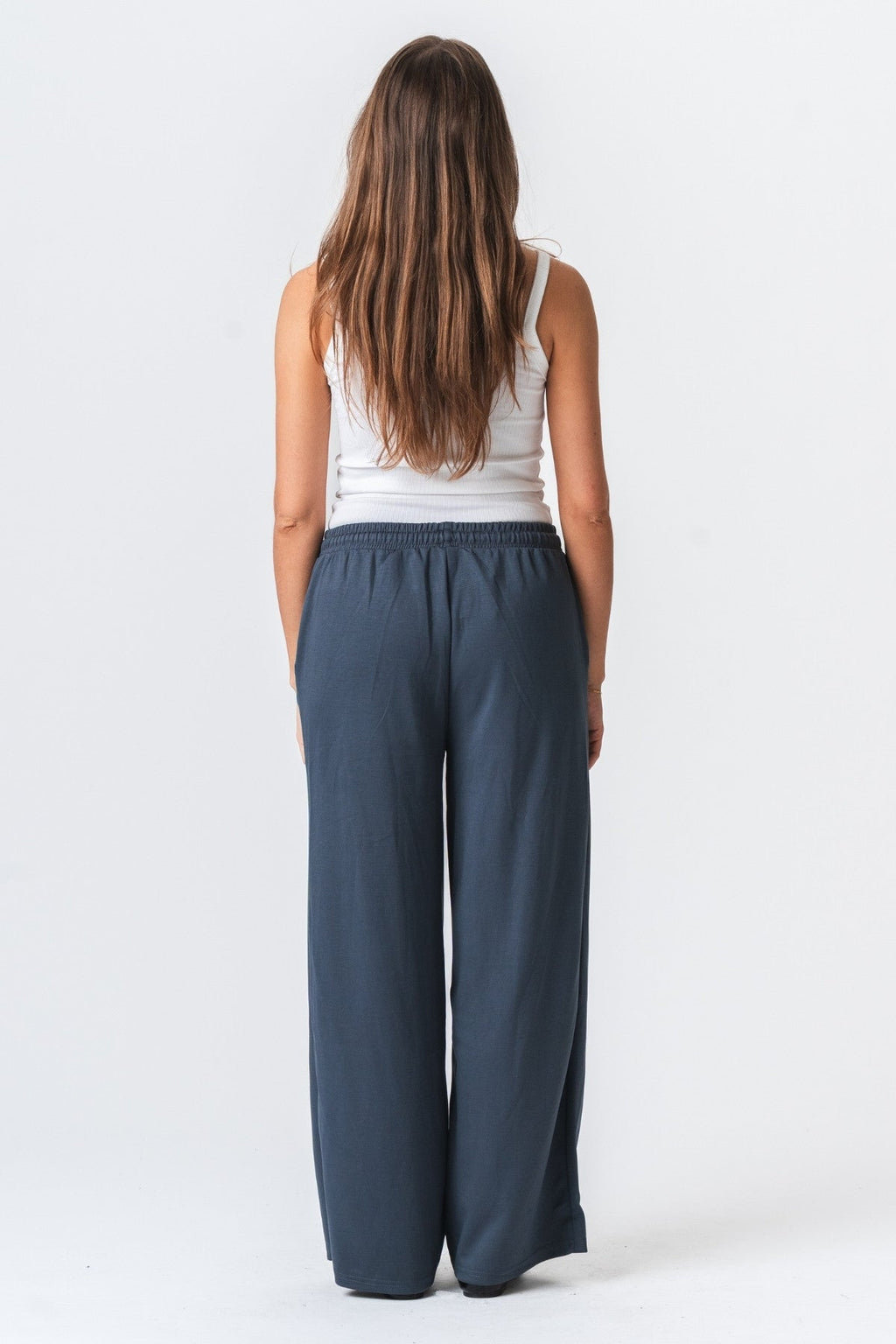 Leah Loose Pants - Grey