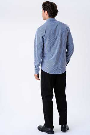 The Original Premium Performance Shirt - White/Navy