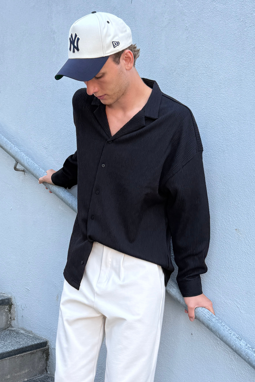Camisa de Aidan - Negro