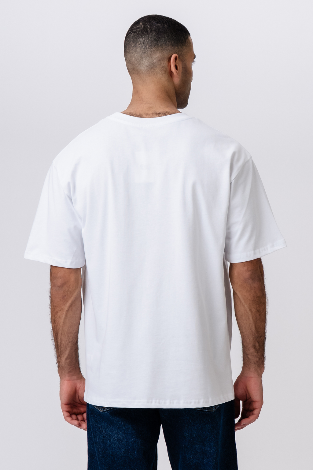 Camiseta Heavy Boxfit - Blanco