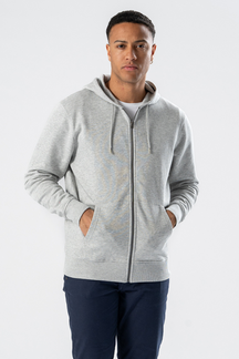 Sudadera con cremallera - Gris ceniza