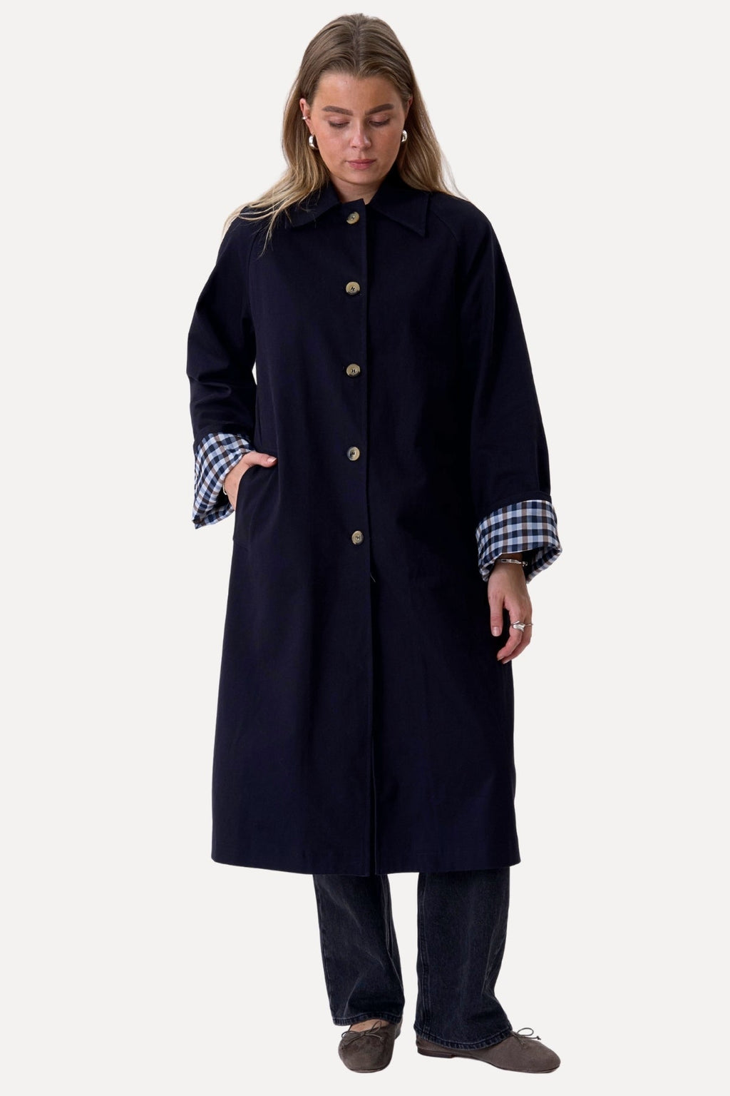 Gabardina Livia - Azul marino