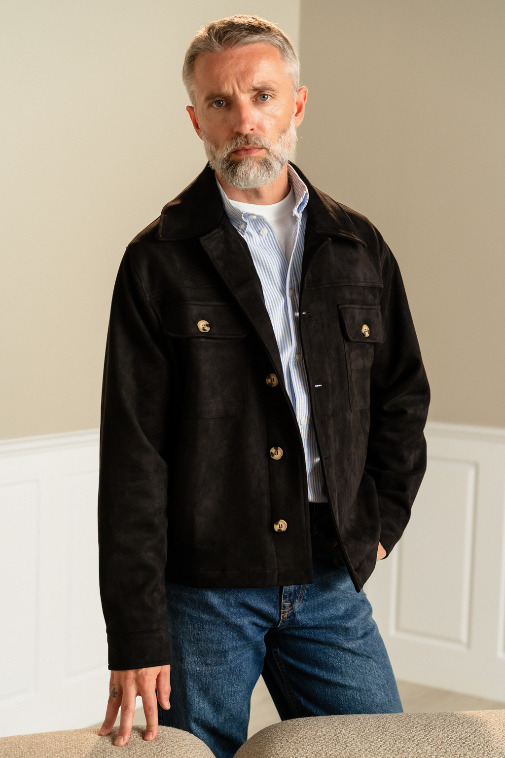 Callum Jacket - Negro