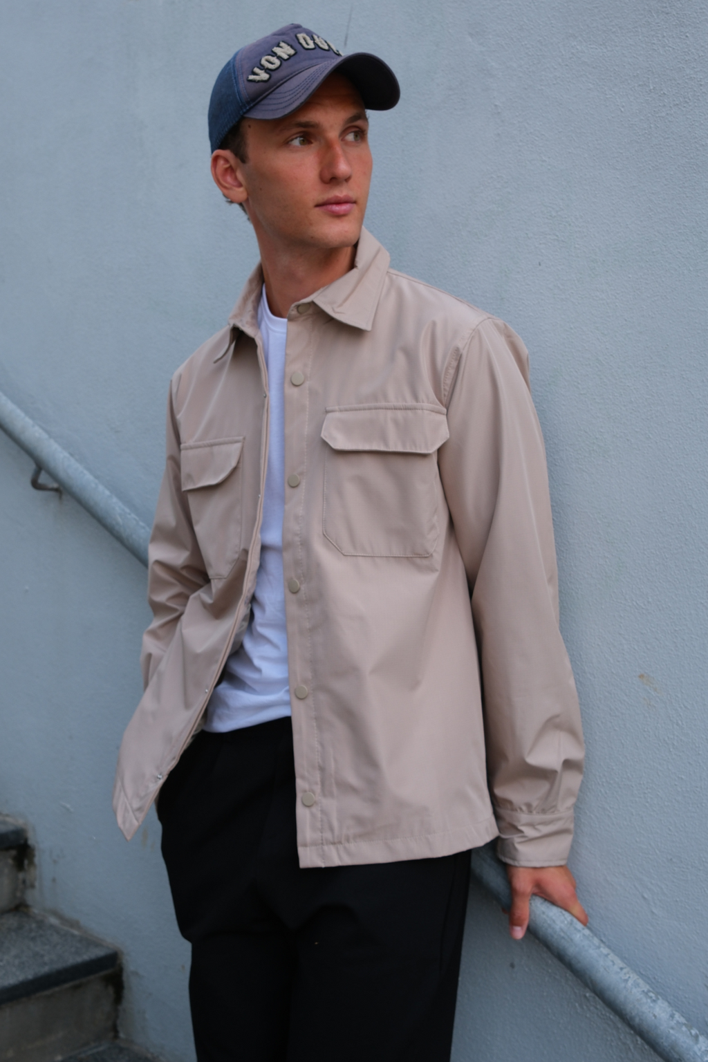 Overshirt Oliver - beige