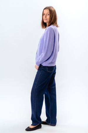 Cárdigan Anna - Púrpura