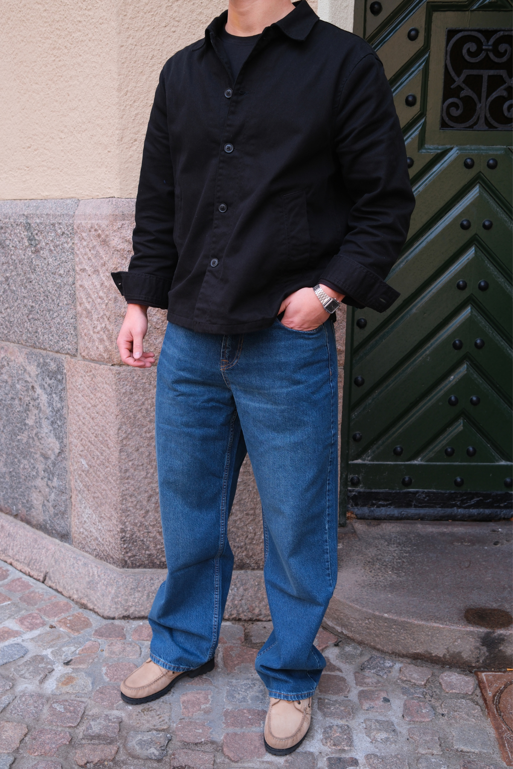 Guillermo Regular Vaqueros - Denim azul oscuro