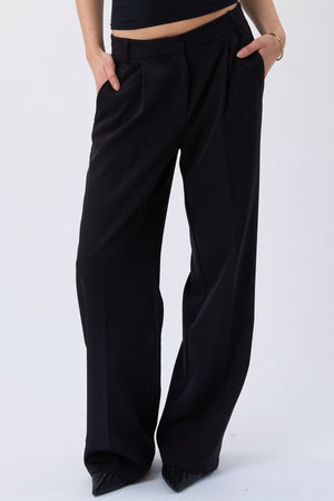 Mila Wide Pants - Black