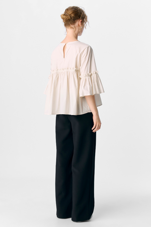 Hope Neck Top - arena blanca