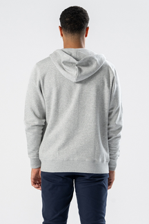 Sudadera con cremallera - Gris ceniza