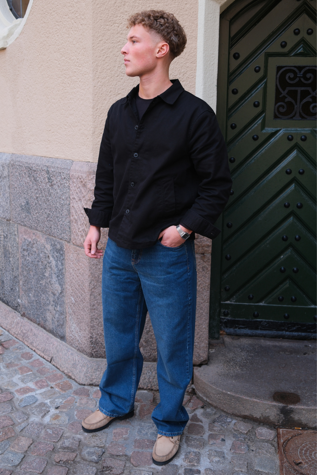 Guillermo Regular Vaqueros - Denim azul oscuro