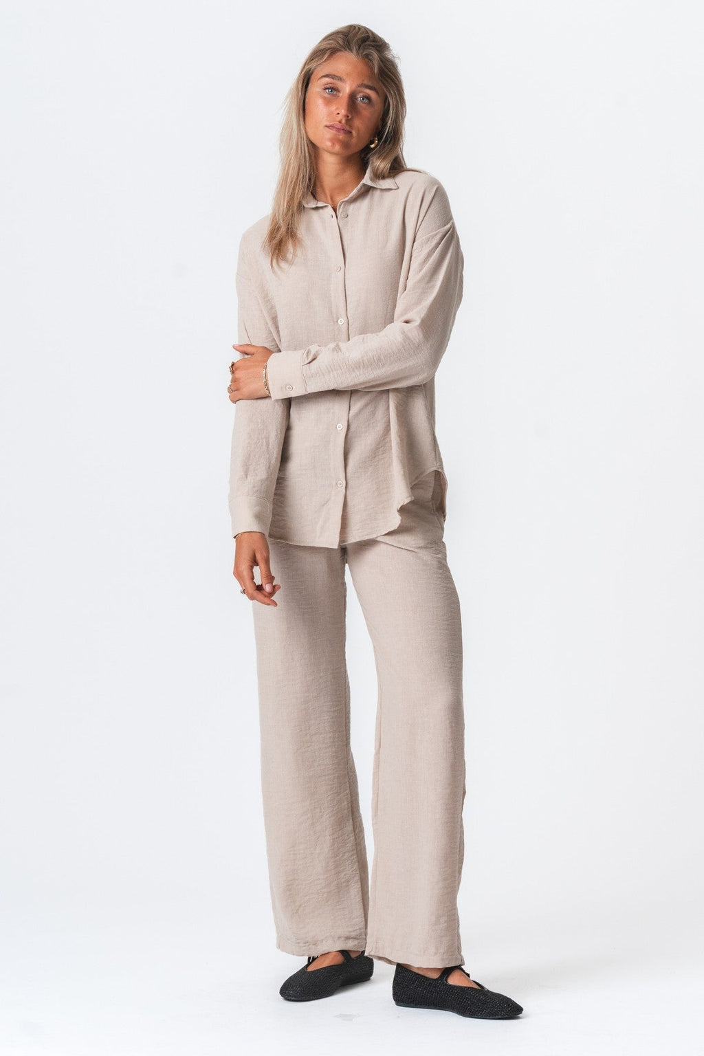 Camisa de Lilly - arena