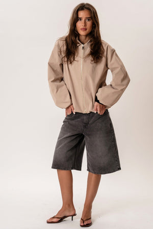 Ines Short Jacket - Beige
