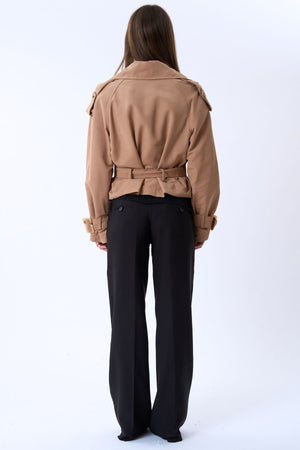 Julieta Short Jacket - Khaki