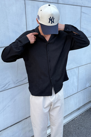 Camisa de Aidan - Negro