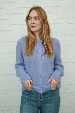 Cárdigan Anna - Púrpura