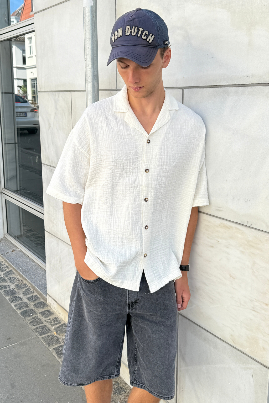 Short Sleeve Shirt - White