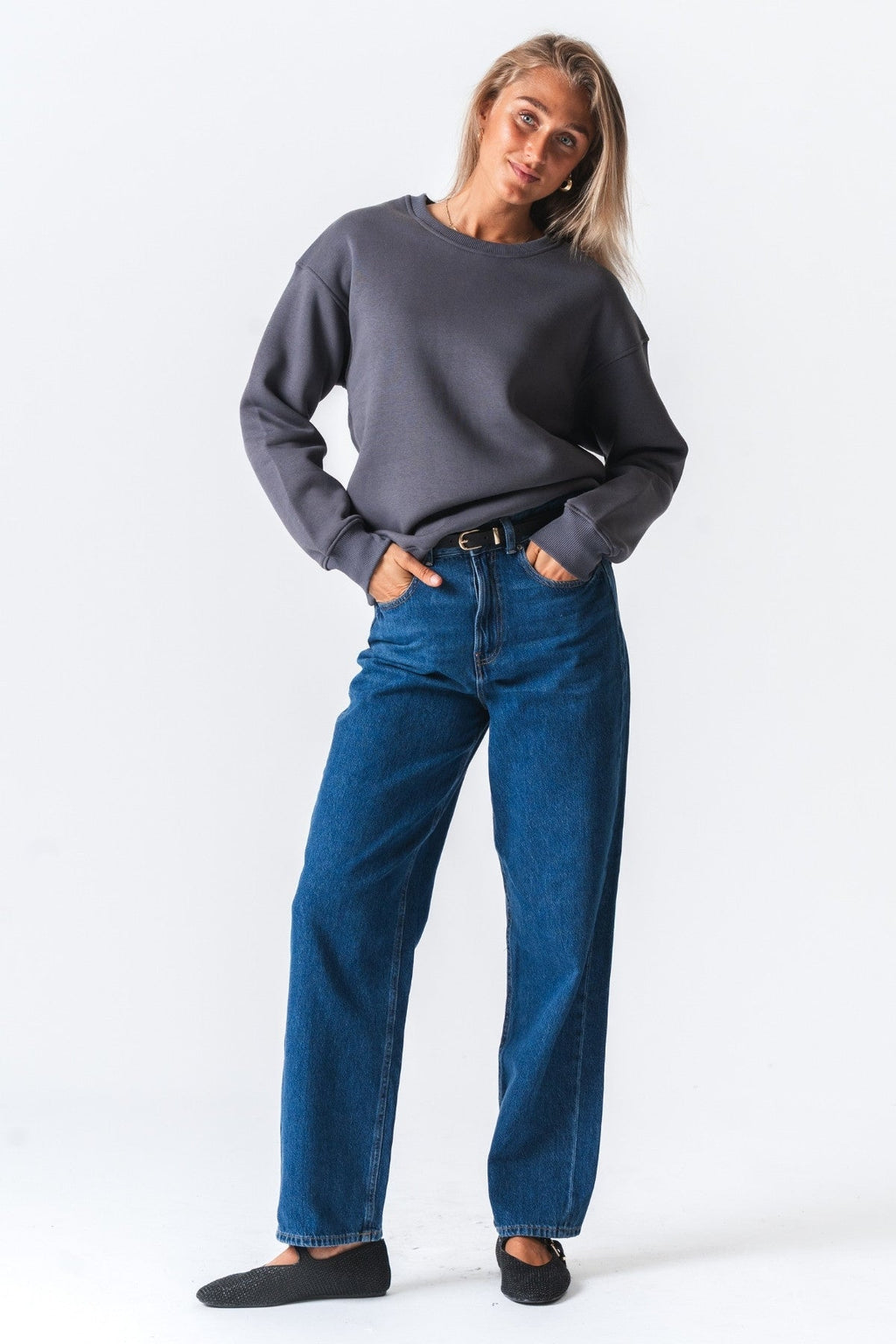 Sudadera alina - gris oscuro