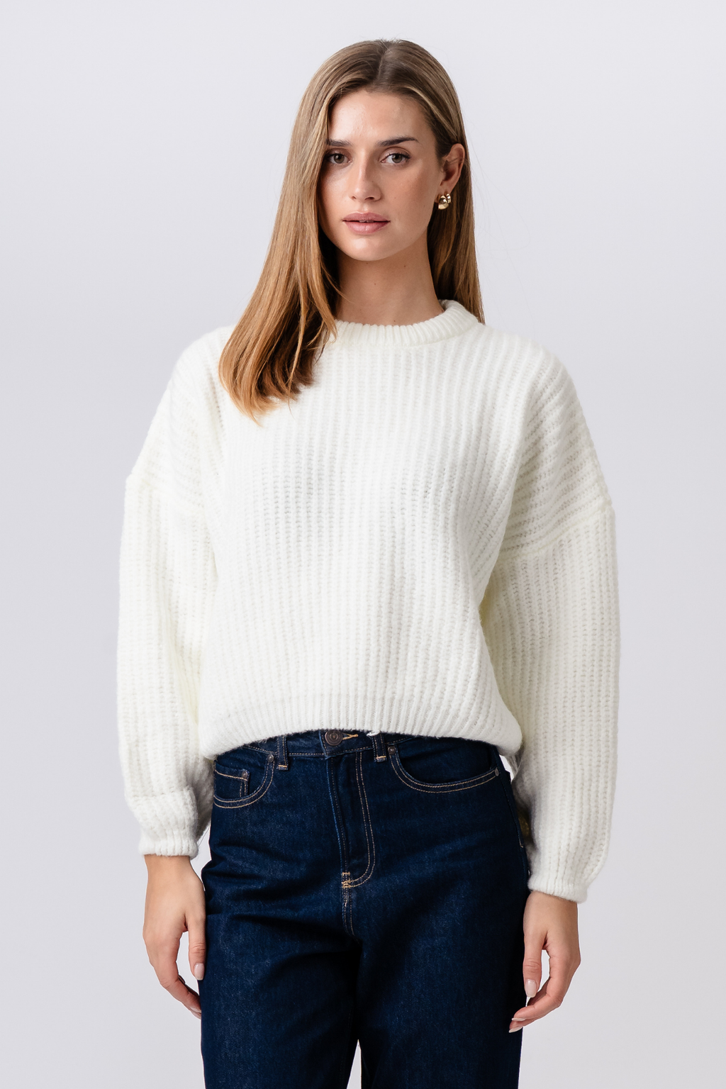 Gabriela Knit - White