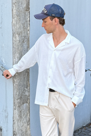 Camisa de Aidan - blanco