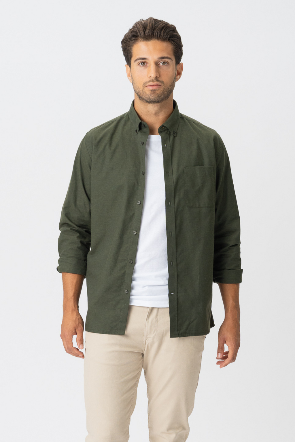 The Original Performance Oxford Shirt ™ ️ - Noche del bosque