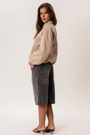 Ines Short Jacket - Beige