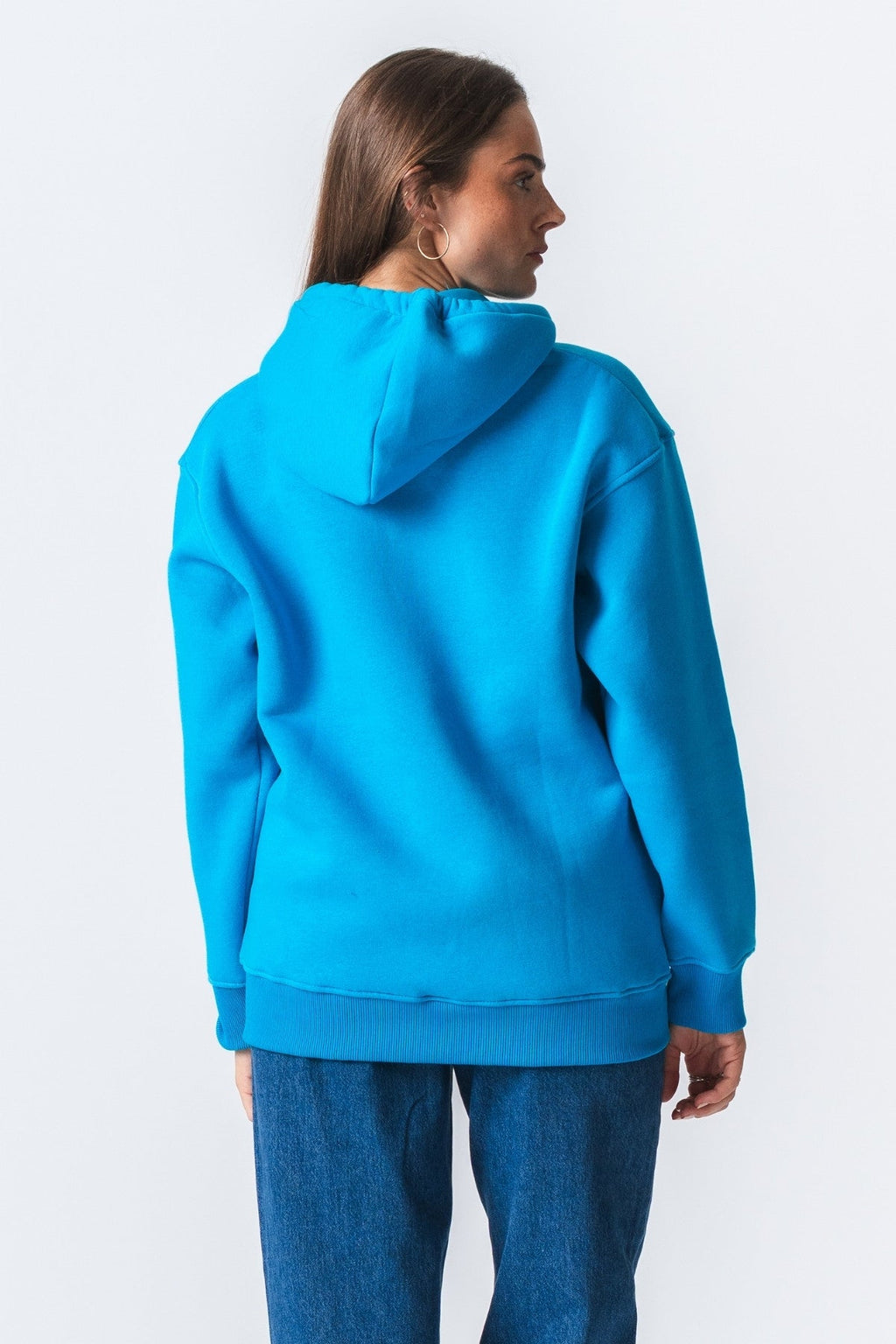 Stella Oversized Hoodie - Blue