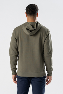 Sudadera con cremallera - Verde militar