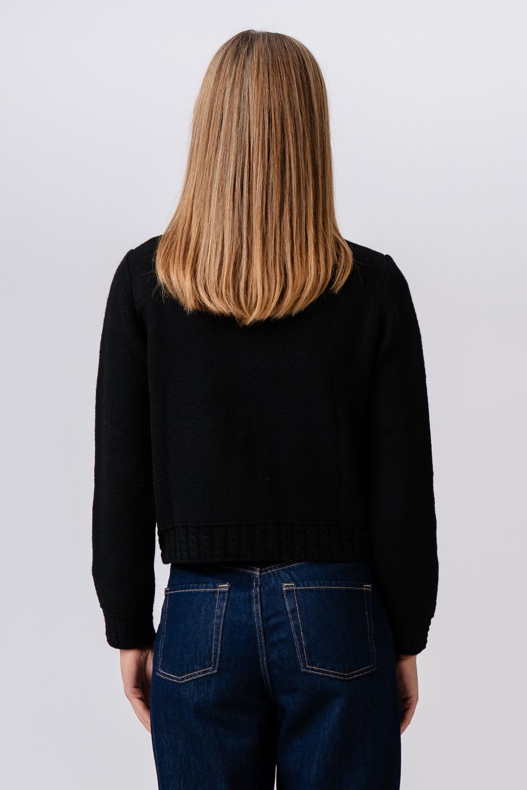 Cárdigan de punto Emilie - Negro