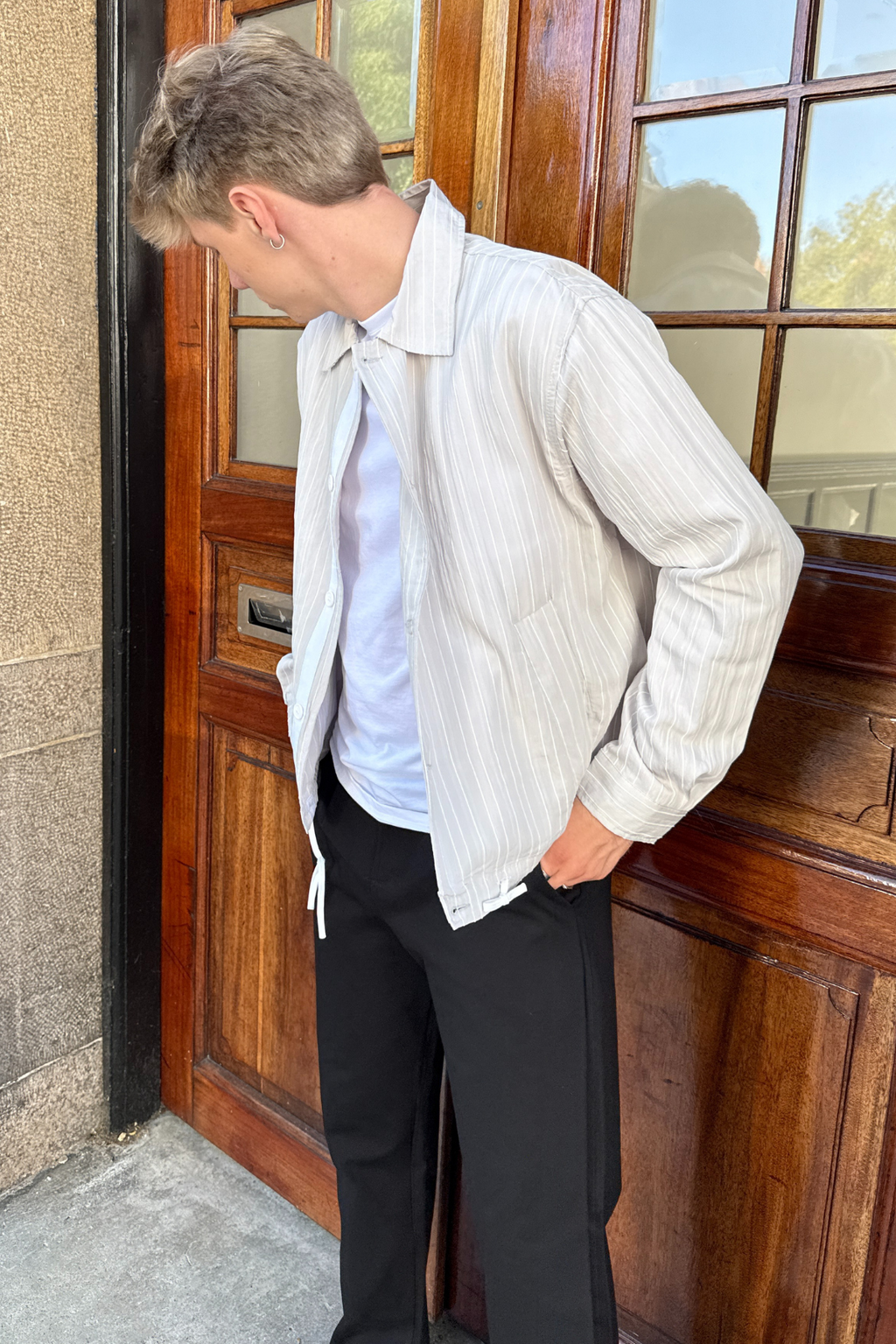 Chaqueta ezra - gris