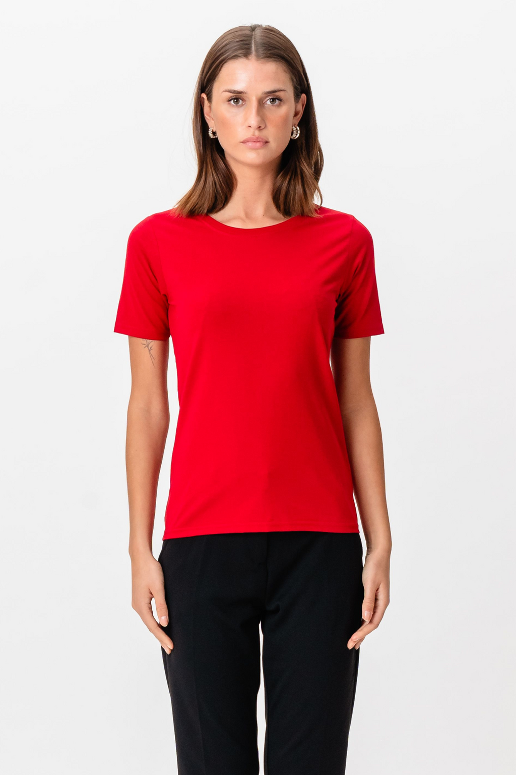 Camiseta básica - rojo