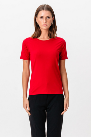Camiseta básica - rojo