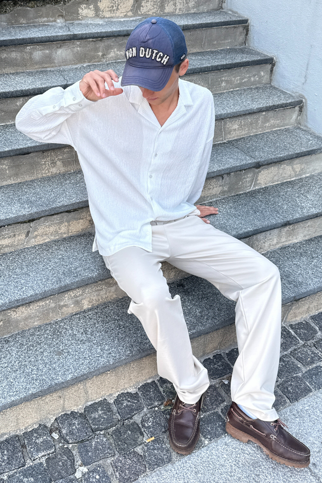 Camisa de Aidan - blanco