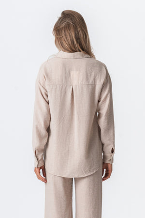 Lilly Pants + Lilly Shirt (Sand) – Package Deal