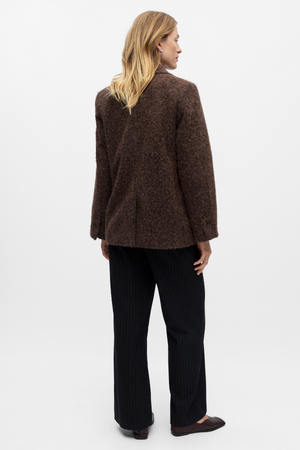 Celina l/s lo jaqueta - sello marrón