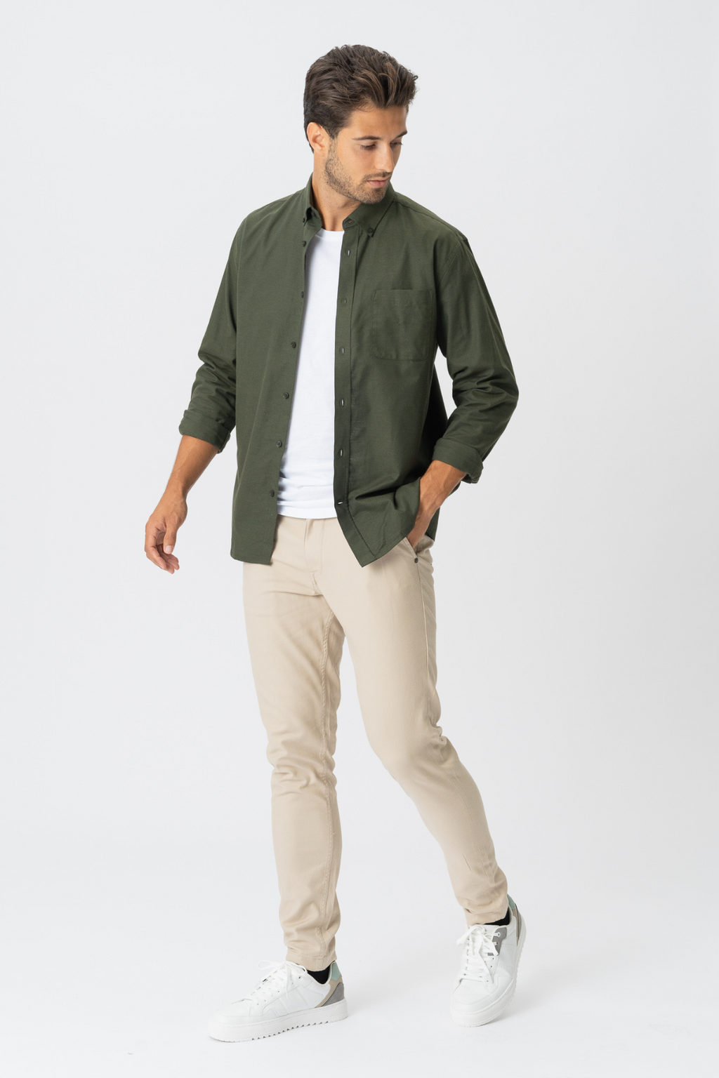 The Original Performance Oxford Shirt ™ ️ - Noche del bosque