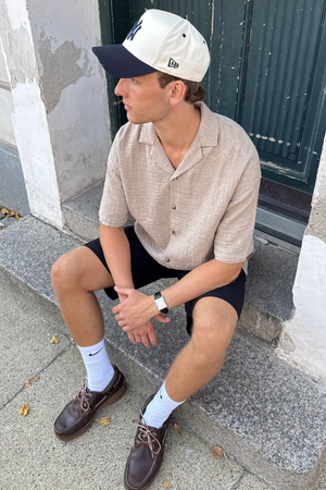 Camisa de manga corta - arena